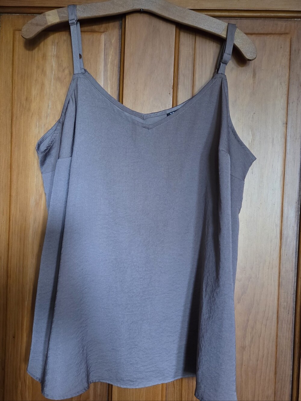 Women’s Mauve Tank Cami Top - Lightweight V-Neck